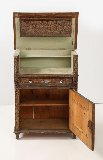 Bar Server Bitumen Varnish Oxidized France 19th c