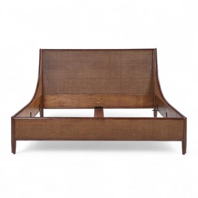 Barbara Barry Barbara Barry for McGuire Rattan King Bed