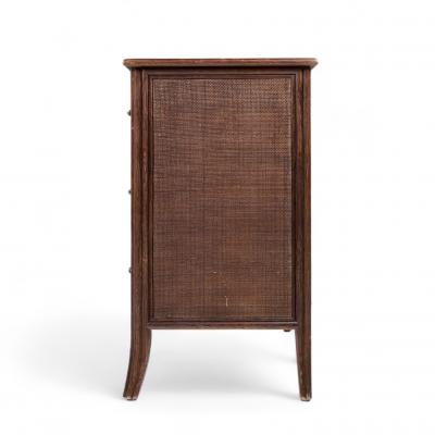 Barbara Barry Barbara Barry for McGuire Rattan Lowboy Dresser