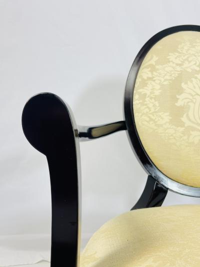 Barbara Barry Pair of X Armchairs by Barbara Barry for Baker Furniture USA 21st Century