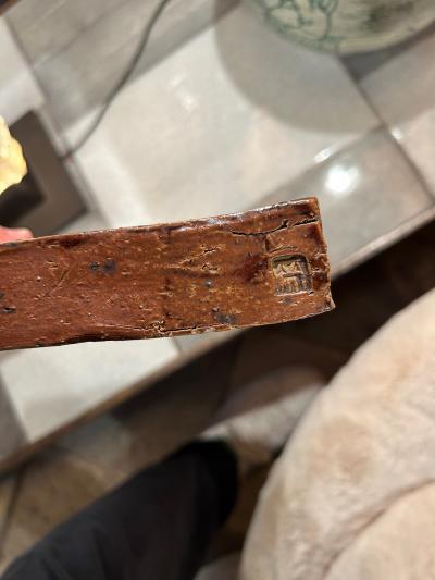 Barbara Delfosse Ceramic mirror by Barbara Delfosse La Borne 1960s