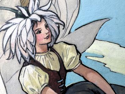 Barbara Freeman Thumbkin Childrens Nursery Rhyme Hans Christian Andersen