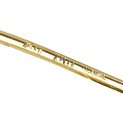 Barbara Heinrich Sage Diamond Yellow Gold One of a Kind Loop Hoop Earrings Barbara Heinrich 2026