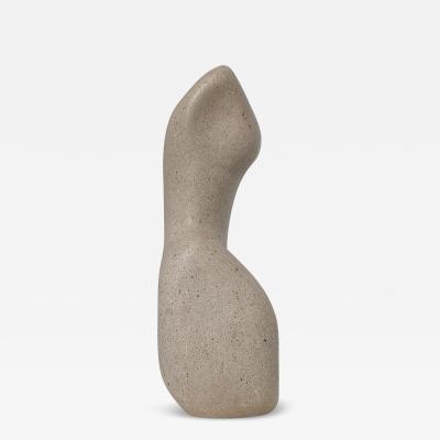 Barbara Hepworth Vintage abstract stone sculpture