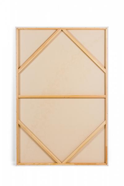 Barbara Kiskovski Triptych of White Textural Paintings on Canvas