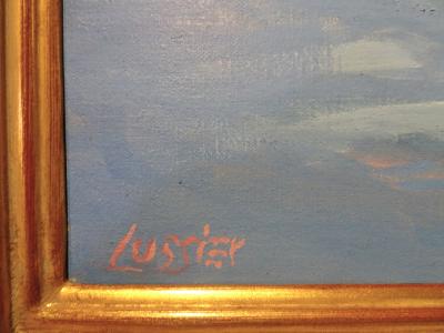 Barbara Lussier Ausbon Sargent View New Hampshire Scene in Oil on Canvas by Barbara Lussier