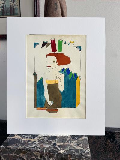 Barbara Nessim Yo Yo Feminist Female Illustrator