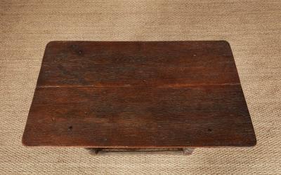 Barley Twist Silver Oak Center Table