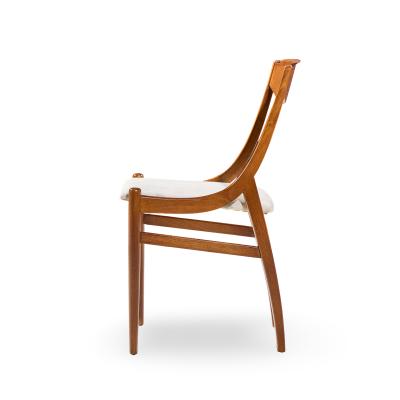 Barney Flagg Barney Flagg for Drexel Parallel Mid Century Walnut Dining Chairs Set of 4