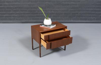 Barney Flagg Mid Century Modern Parallel Night Stands by Barney Flagg for Drexel