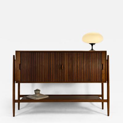 Barney Flagg Tambour Door Parallel Credenza by Barney Flagg for Drexel