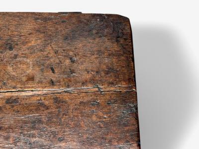 Baroque Continental Oak Rustic Side Table 17th C 