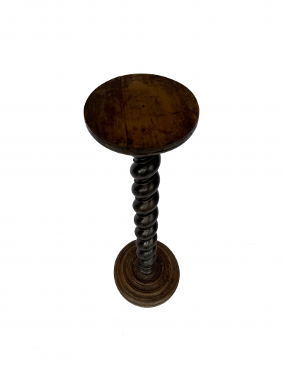 Baroque Louis XIII Style Pedestal Table circa 1880