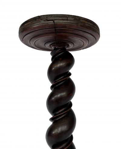 Baroque Louis XIII Style Pedestal Table circa 1880