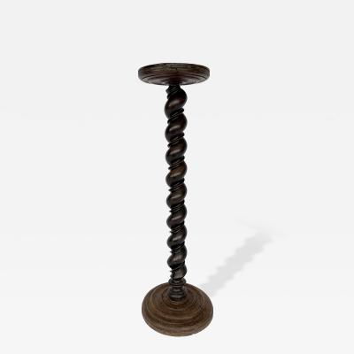 Baroque Louis XIII Style Pedestal Table circa 1880