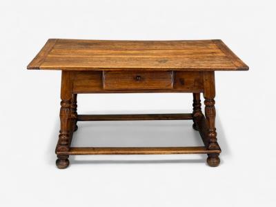 Baroque Oak Console or Center Table France 18th C