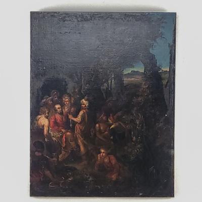 Baroque Old Master Painting Continental circa 1750