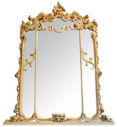 Baroque Style Mantel Mirror