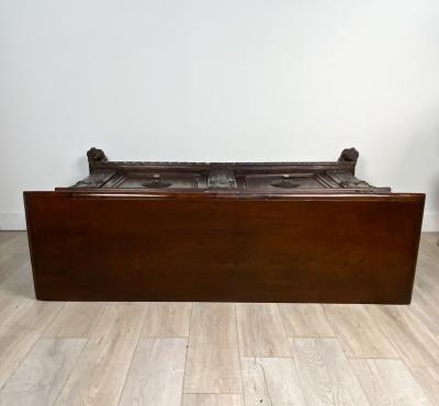 Baroque Style Walnut Credenza in 17th Century Style circa 1870