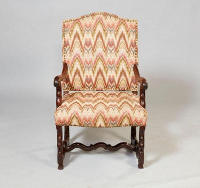 Baroque Walnut Armchair