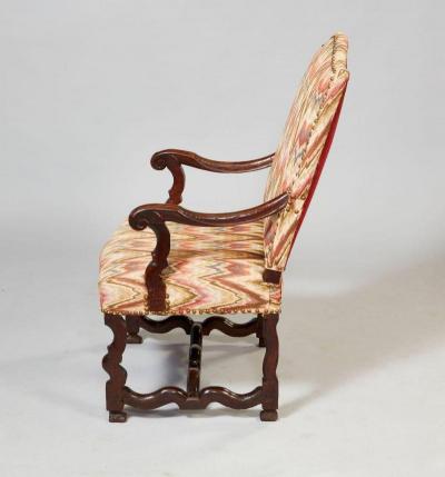 Baroque Walnut Armchair