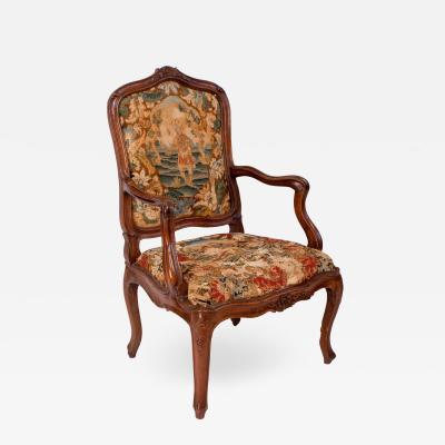 Baroque Walnut Armchair Italy circa 1770