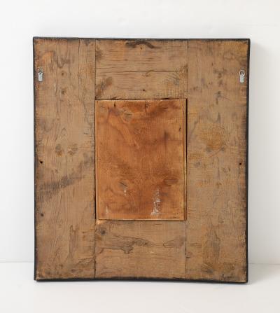 Baroque carved ebonized frame Northern Italy Circa 1800 