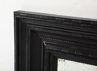 Baroque carved ebonized frame Northern Italy Circa 1800 