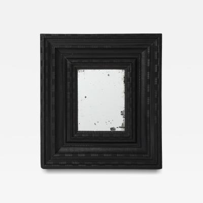 Baroque carved ebonized frame Northern Italy Circa 1800 
