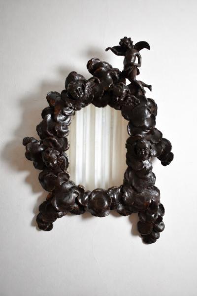 Baroque mirror XVIIth c 