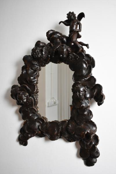 Baroque mirror XVIIth c 