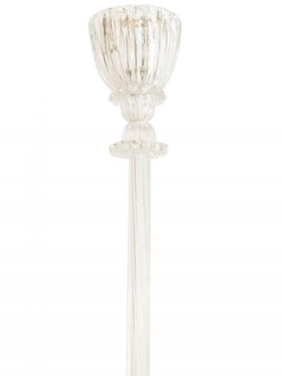 Barovier Et Toso Italian Mid Century Glass Fluted Chandelier