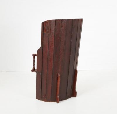 Barreled Back Wherry Chair