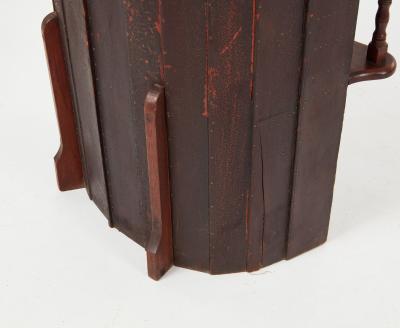 Barreled Back Wherry Chair