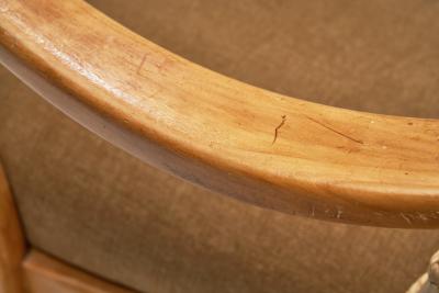 Bas Van Pelt Bas Van Pelt Easy Chair in Wicker for My Home Mid 20th Century