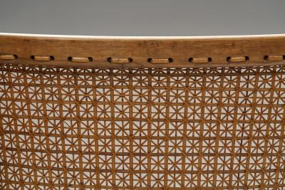 Bas Van Pelt Cane Back Armchair by Bas van Pelt Attr The Netherlands 1940s