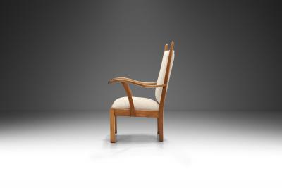 Bas Van Pelt Upholstered Armchair by Bas Van Pelt for My Home The Netherlands 1940s