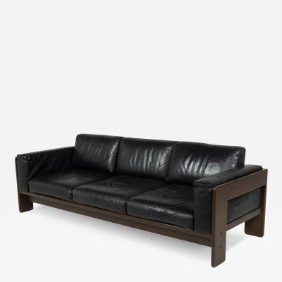 Bastiano Sofa by Tobia Scarpa for Knoll leather and Wood Italy 1962