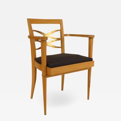 Batistin Spade French Sycamore Arm Chair