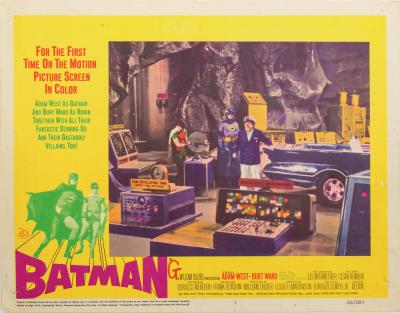 Batman 1966 Vintage Lobby Card 1