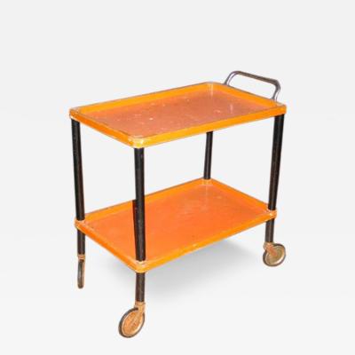 Bauhaus Era Bar Tea Cart