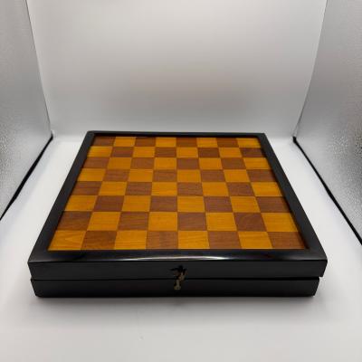 Bauhaus Games Box Chess Nine Mens Morris and Backgammon Germany circa 1920