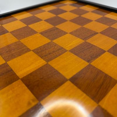 Bauhaus Games Box Chess Nine Mens Morris and Backgammon Germany circa 1920