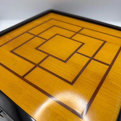 Bauhaus Games Box Chess Nine Mens Morris and Backgammon Germany circa 1920