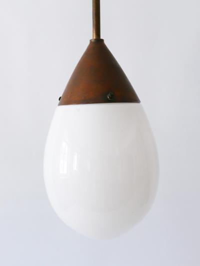 Bauhaus Pendant Lamp or Hanging Light Drop by Siemens 1920s Germany
