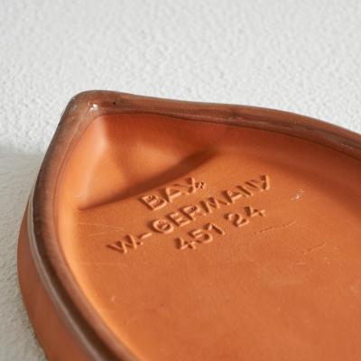 Bay Keramik Midcentury Hedgehog Bowl in Terracotta