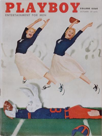 Bea Paul Playboy Magazine Female Illustrator College Cheerleaders Football