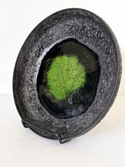 Beatrice Beato Wood Ceramic Bowl with Bespoken Volcanic Glaze by Beatrice Wood