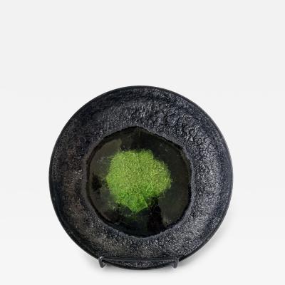Beatrice Beato Wood Ceramic Bowl with Bespoken Volcanic Glaze by Beatrice Wood