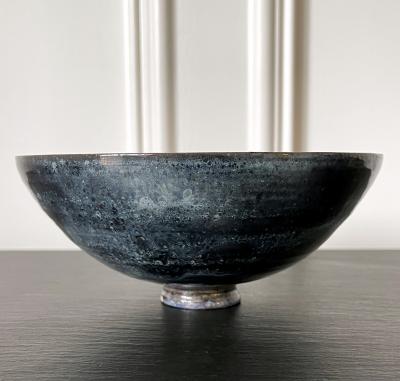 Beatrice Beato Wood Ceramic Bowl with Expressive Glaze by Beatrice Wood